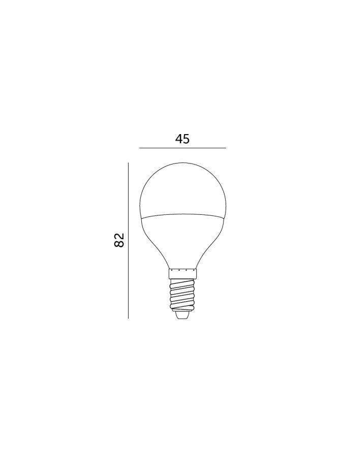 Żarówka LED MB 6W E14 3000K Kobi