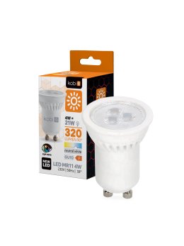 Żarówka LED MR11 4W GU10 4000K Kobi