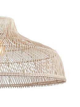 Lampa wisząca zwis boho rattan bambus naturalna rustykalna - LEDco.pl