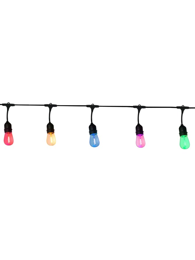 Girlanda ogrodowa łańcuch kolorowa ZESTAW 322166 - LEDco.pl