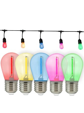 Girlanda ogrodowa łańcuch kolorowa ZESTAW 322166 - LEDco.pl 2