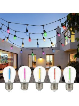 Girlanda ogrodowa łańcuch kolorowa ZESTAW 322166 - LEDco.pl