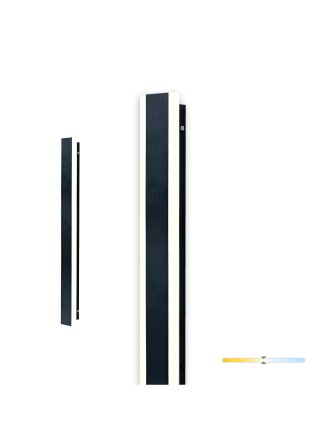 Kinkiet ogrodowy LED MIRANA S 12W 60cm 4000K IP44 czarny Kobi