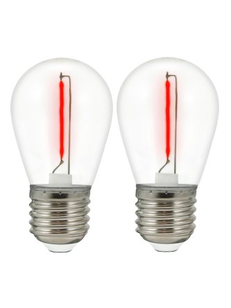 żarówki LED do girlandy PARTY NEON 36V CZERWONE 2 sztuki 322180 - LEDco.pl