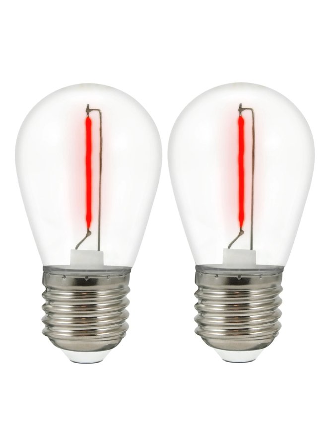żarówki LED do girlandy PARTY NEON 36V CZERWONE 2 sztuki 322180 - LEDco.pl