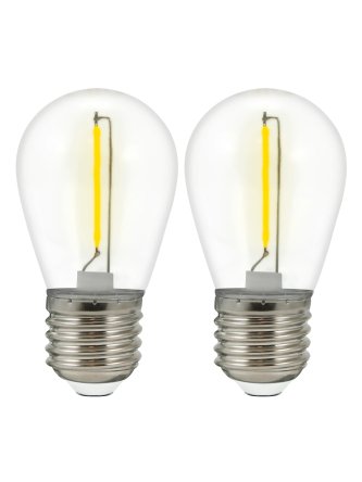 żarówki LED do girlandy PARTY NEON 36V żółte 2 sztuki 322197 - LEDco.pl