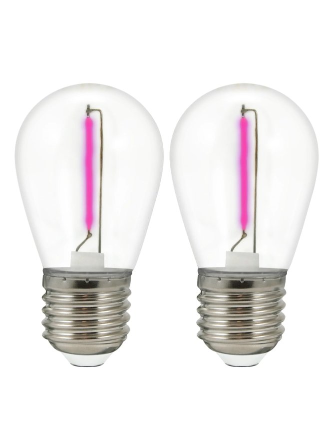 żarówki LED do girlandy PARTY NEON 36V różowe 2 sztuki 322227 - LEDco.pl