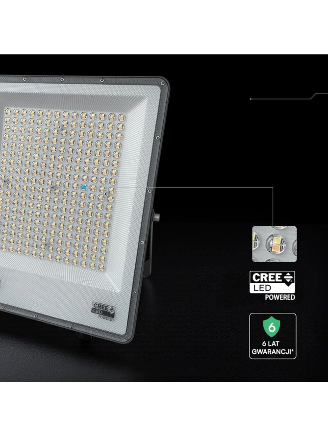 Naświetlacz LED V-TAC CREE CHIP 200W LED 3w1 CCT 135Lm/W VT-44209CCT 3000K-4000K-6500K 16450lm 6 lat gwarancji