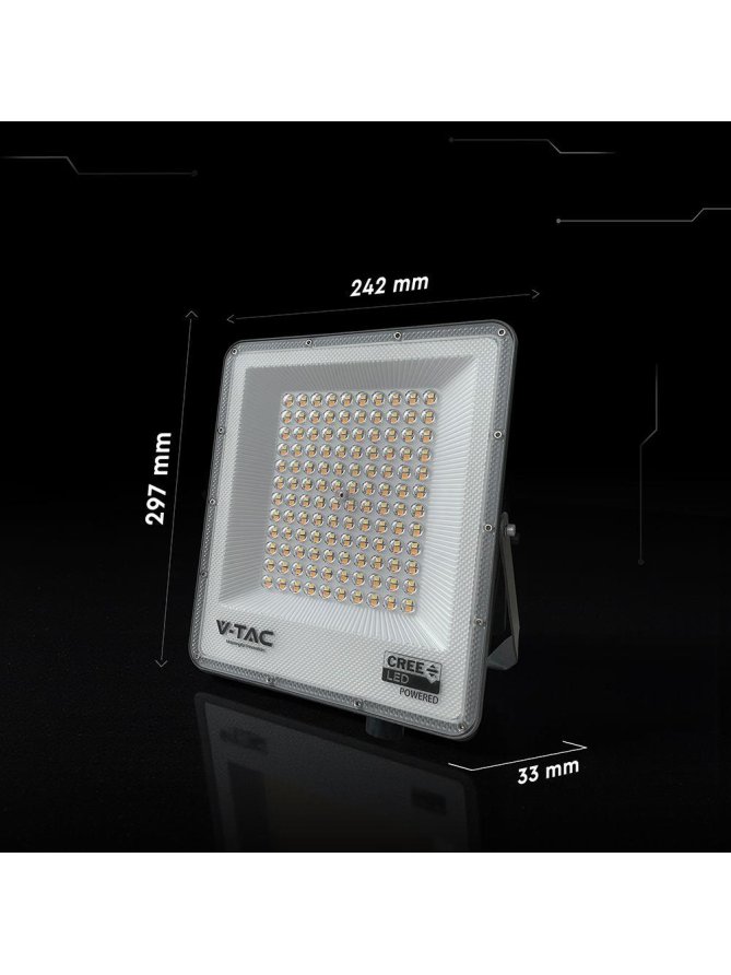 Naświetlacz LED V-TAC CREE CHIP 100W LED 3w1 CCT 135Lm/W VT-44110CCT 3000K-4000K-6500K 8150lm 6 lat gwarancji