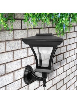 Lampa elewacyjna solarna z czujnikiem zmierzchu LED 330918 GoldLux - LEDco.pl