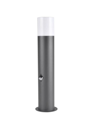 Lampa ogrodowa okrągła z czujnikiem PIR DALLAS 44cm 316004 - LEDco.pl