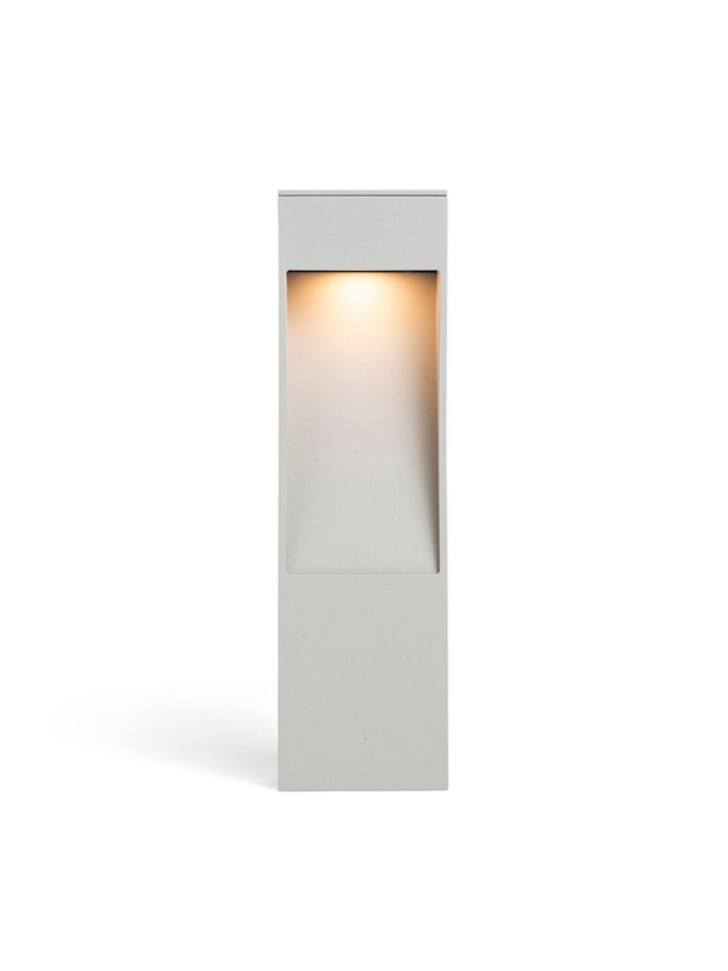 TORIN 30 podłogowa jasno szara  230V LED 7W IP65  3000K