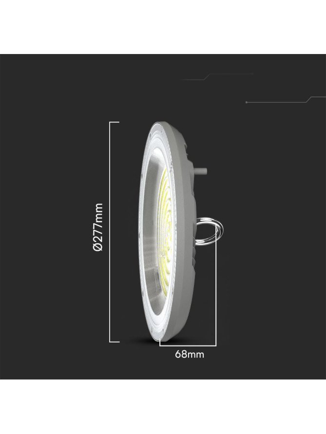 Oprawa V-TAC LED high bay 150W CCT VT-91150CCT 3000K-4000K-6500K 12300lm