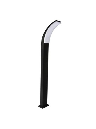 Lampa ogrodowa stojąca nowoczesna wygięta 100cm 331366 - LEDco.pl