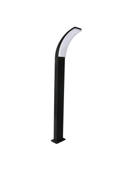 Lampa ogrodowa stojąca nowoczesna wygięta 100cm 331366 - LEDco.pl
