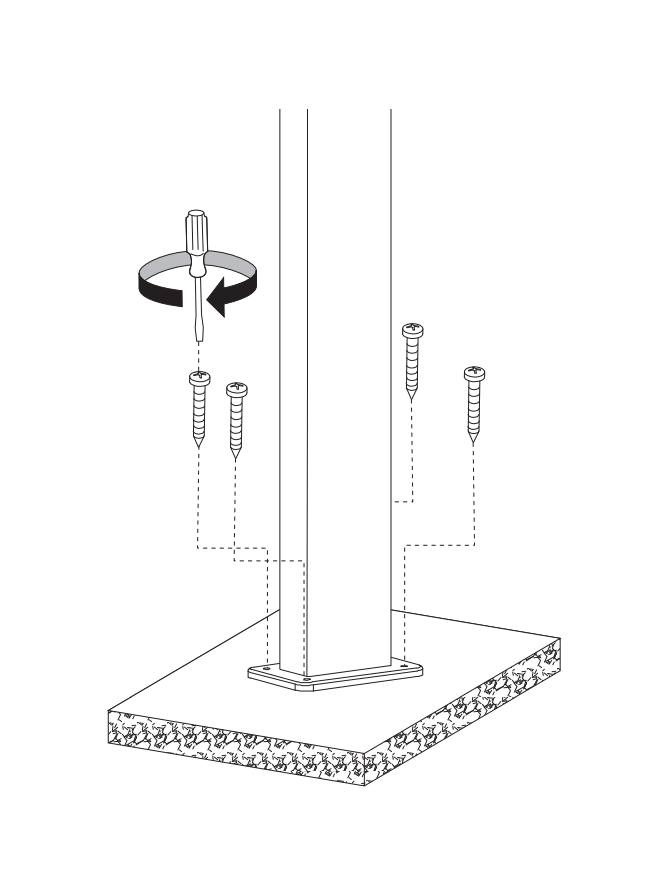 Lampa ogrodowa stojąca nowoczesna wygięta 100cm 331366 - LEDco.pl