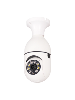 Obrotowa Kamera wewnętrzna Wi-Fi na gwint e27 GoldLux Cosmo W4 - LEDco.pl