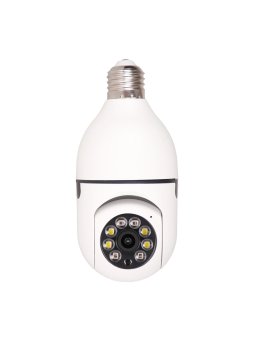 Obrotowa Kamera wewnętrzna Wi-Fi na gwint e27 GoldLux Cosmo W4 - LEDco.pl
