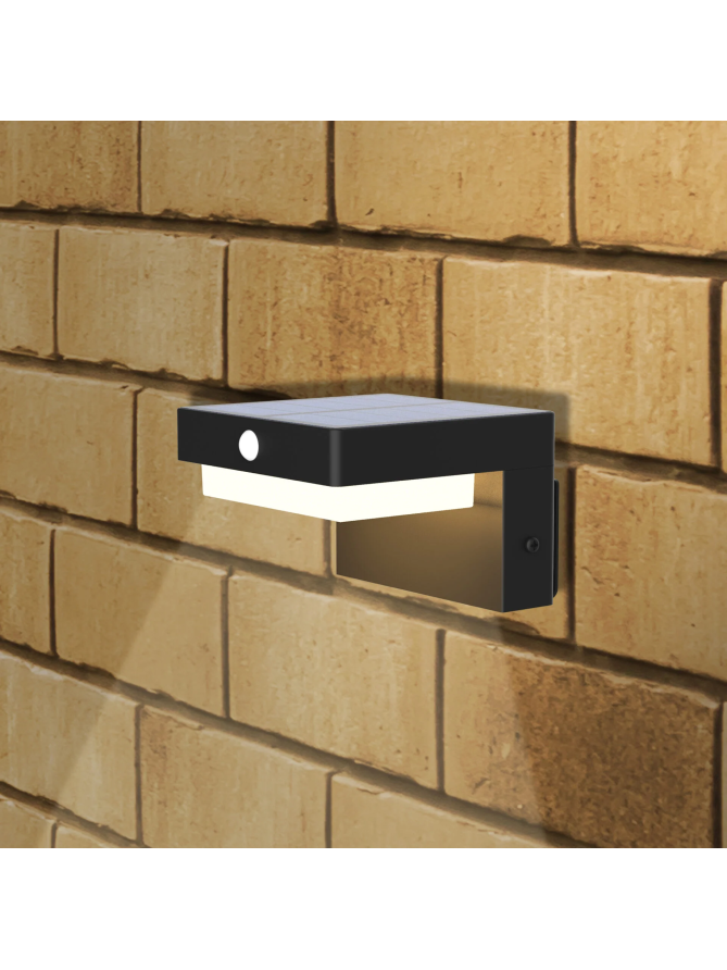 Kinkiet lampa solarna z czujnikiem ruchu 329417 - LEDco.pl