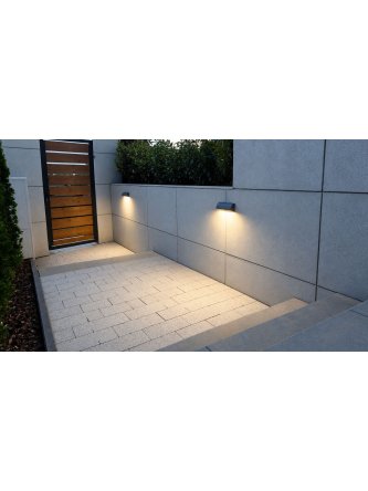 Kinkiet LED Zewnętrzny IP65 Mur Alu MUA-240 3 Barwy Światła - LEDco.pl 2