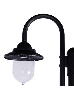 Latarnia parkowa retro DAKOTA 2,1m czarna 323934 - LEDco.pl