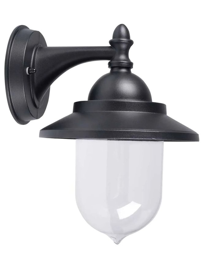 Kinkiet ogrodowy DAKOTA do dołu czarny 323941 GoldLux LEDco.pl