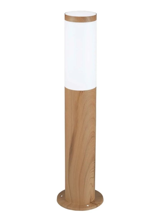Lampa ogrodowa drewniana w kolorze brąz LIVIA - LEDco.pl