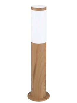 Lampa ogrodowa drewniana w kolorze brąz LIVIA - LEDco.pl