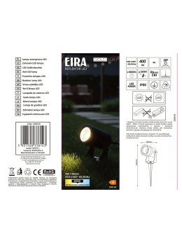 Lampa wbijana regulowana reflektor z wąskim kątem świecenia - LEDco.pl