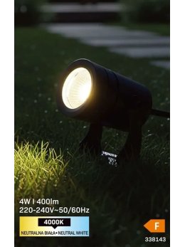 Lampa wbijana regulowana reflektor z wąskim kątem świecenia - LEDco.pl