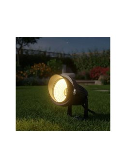 Lampa wbijana reflektor kolory RGB na imprezę w ogrodzie - LEDco.pl