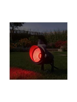Lampa wbijana reflektor kolory RGB na imprezę w ogrodzie - LEDco.pl