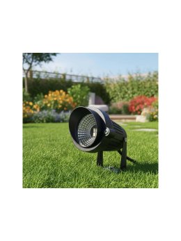 Lampa wbijana reflektor kolory RGB na imprezę w ogrodzie - LEDco.pl