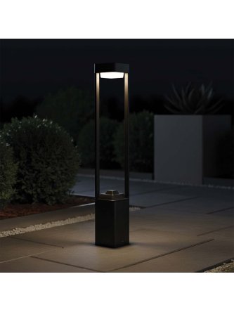 Lampa ogrodowa stojąca słupek nowoczesny FAN - LEDco.pl 2