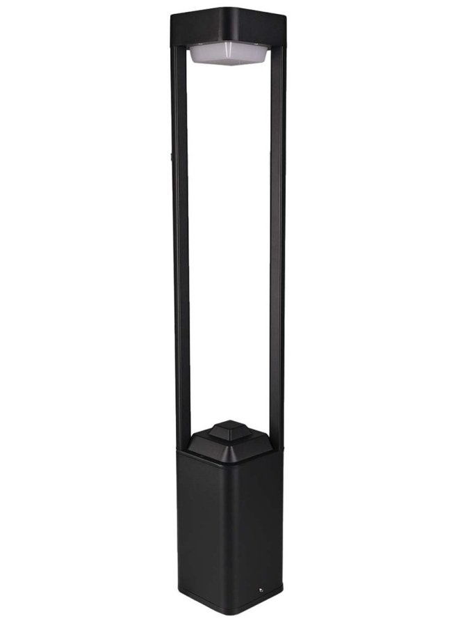 Lampa ogrodowa stojąca słupek nowoczesny FAN - LEDco.pl