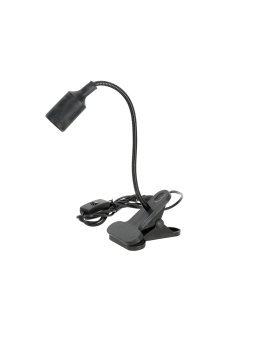 Lampka biurkowa PLANTY CLIP B 1xE27 czarna Kobi Design