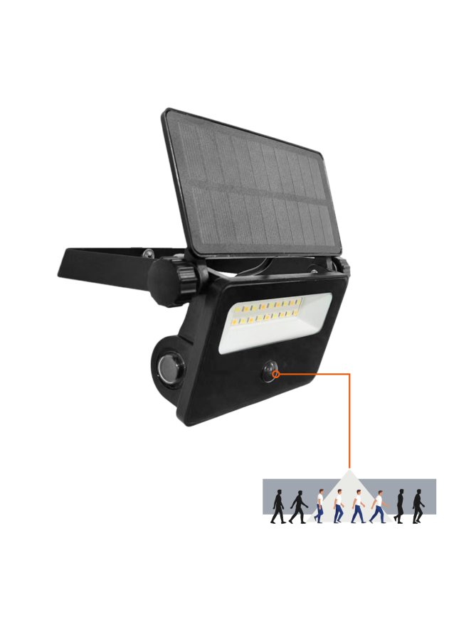Naświetlacz solar LED NCS G2 10W 3CCT IP54 Kobi