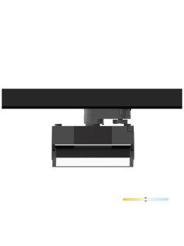 Reflektor szynowy LED NEXTRACK LINE 12W 4000K czarny Kobi