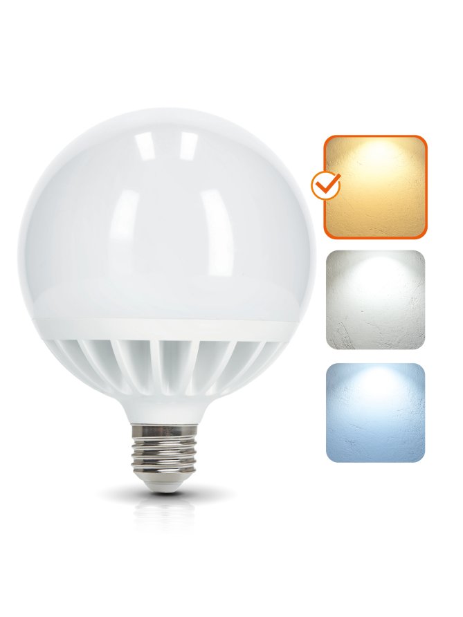 Żarówka LED G120 24W E27 3000K Kobi