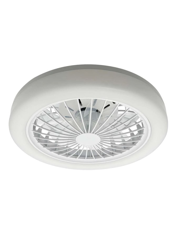 Plafon lampa LED z wentylatorem wiatrakiem i pilotem 341310 - LEDco.pl