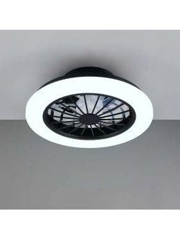 Plafon lampa LED z wentylatorem wiatrakiem i pilotem 341303 - LEDco.pl