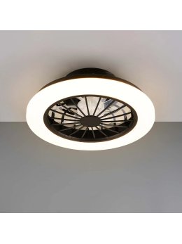 Plafon lampa LED z wentylatorem wiatrakiem i pilotem 341303 - LEDco.pl