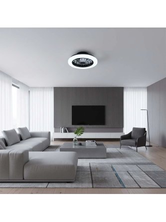 Plafon lampa LED z wentylatorem wiatrakiem i pilotem 341303 - LEDco.pl 2