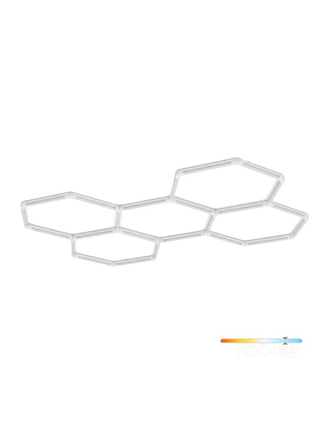 Oprawa sufitowa LED HEXLINE 208x300cm 6500K Kobi