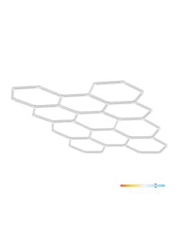 Oprawa sufitowa LED HEXLINE 300x516cm 6500K Kobi