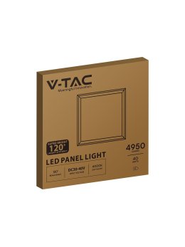 Panel LED V-TAC 40W 60x60 pmma 120Lm/W Zasilacz Starsense VT-6060 4000K 4950lm