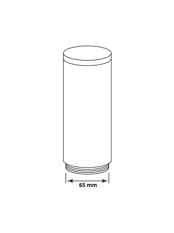 Klosz tuba mleczny drewno do lamp Livia 338211 GoldLux - LEDco.pl