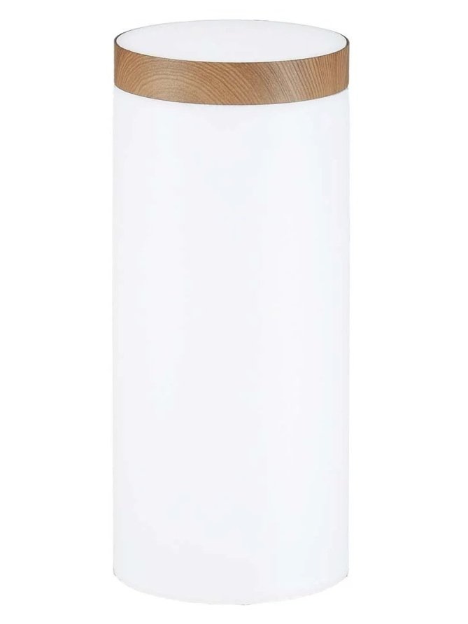 Klosz tuba mleczny drewno do lamp Livia 338211 GoldLux - LEDco.pl
