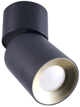 Lampa sufitowa regulowana czarno złota NIXA spot 314277 - LEDco.pl