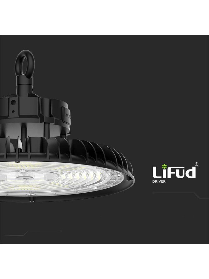 Oprawa V-TAC LED high bay LIFUD driver 0-10V 160Lm/W 120W/150W/200W VT-90202 3000K+4000K+5000K 32000lm 5 lat gwarancji